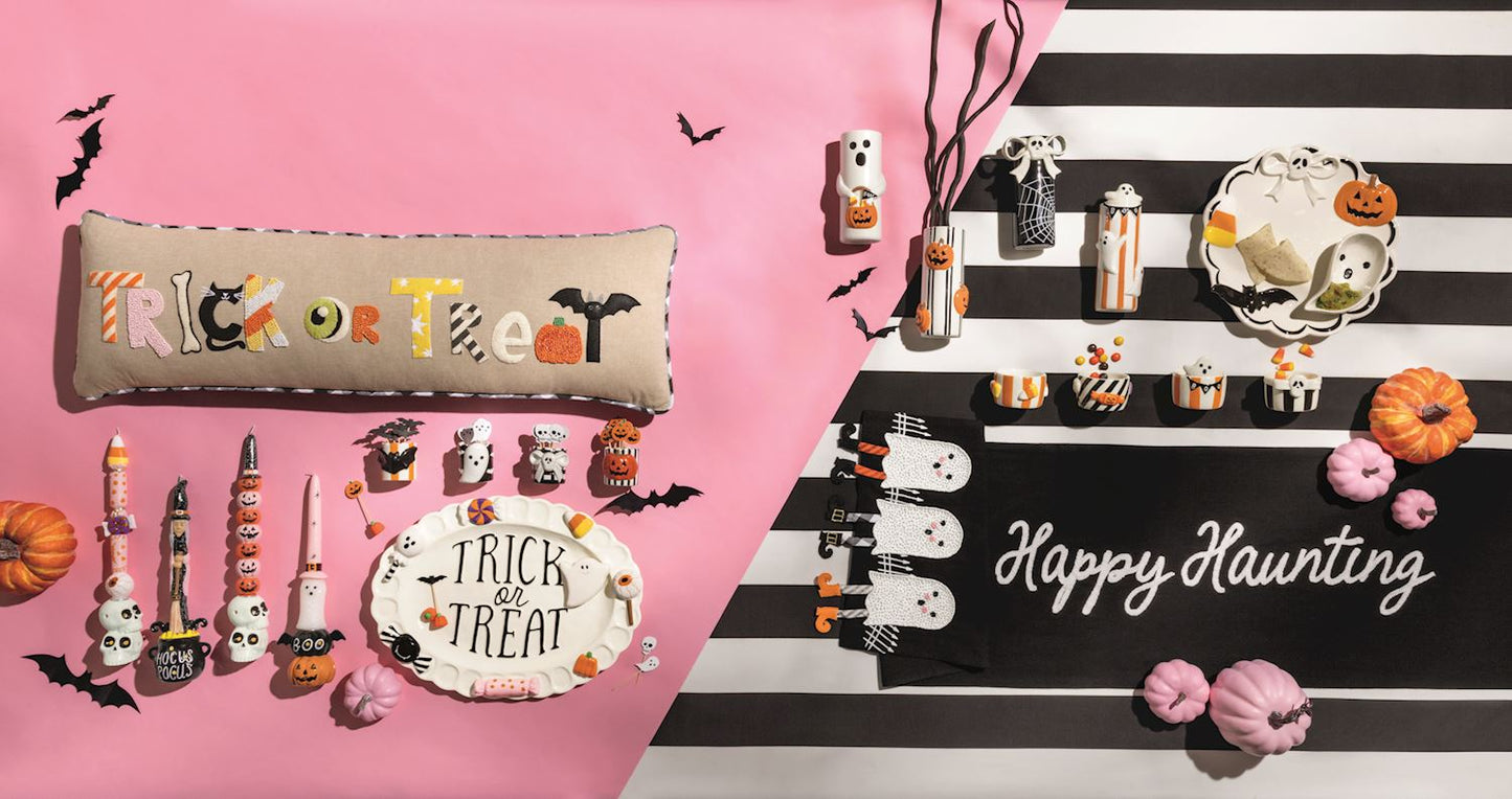 Trick Or Treat Long Pillow