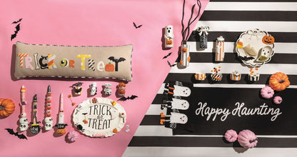 Trick Or Treat Long Pillow
