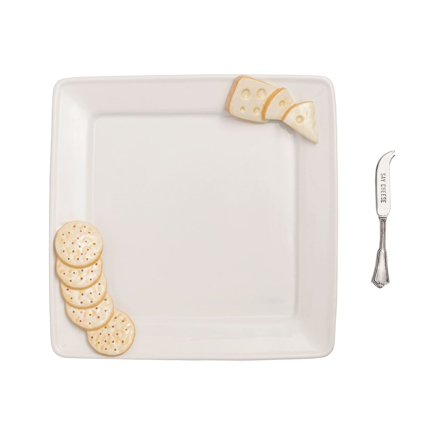 Figural Cheese Platter Set