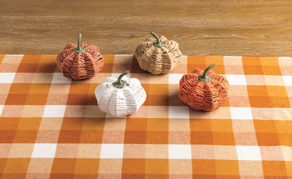Light Orange Woven Pumpkin