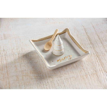 Gold Tree Candy Dish Set