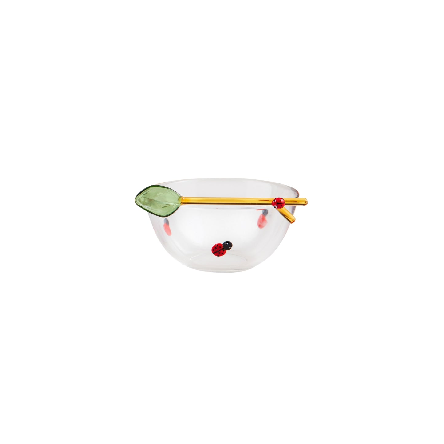 Glass Tidbit Set - Lady Bug