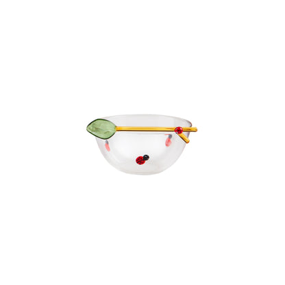 Glass Tidbit Set - Lady Bug