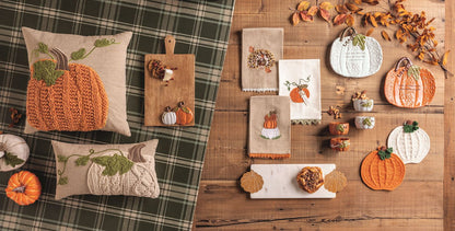 White Pumpkin Vine Tidbit Set