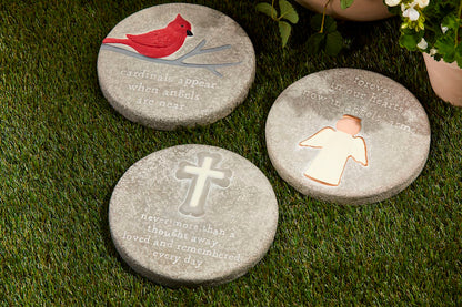 Remembrance Stepping Stone - Cardinal