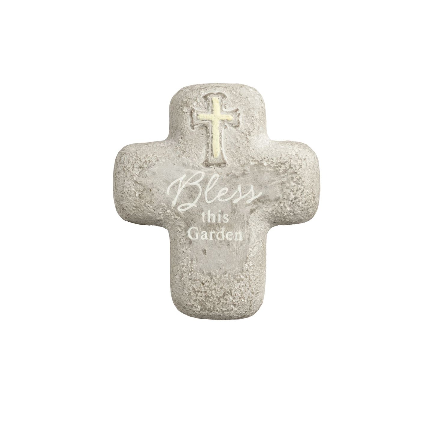 Bless Cross Garden Stone