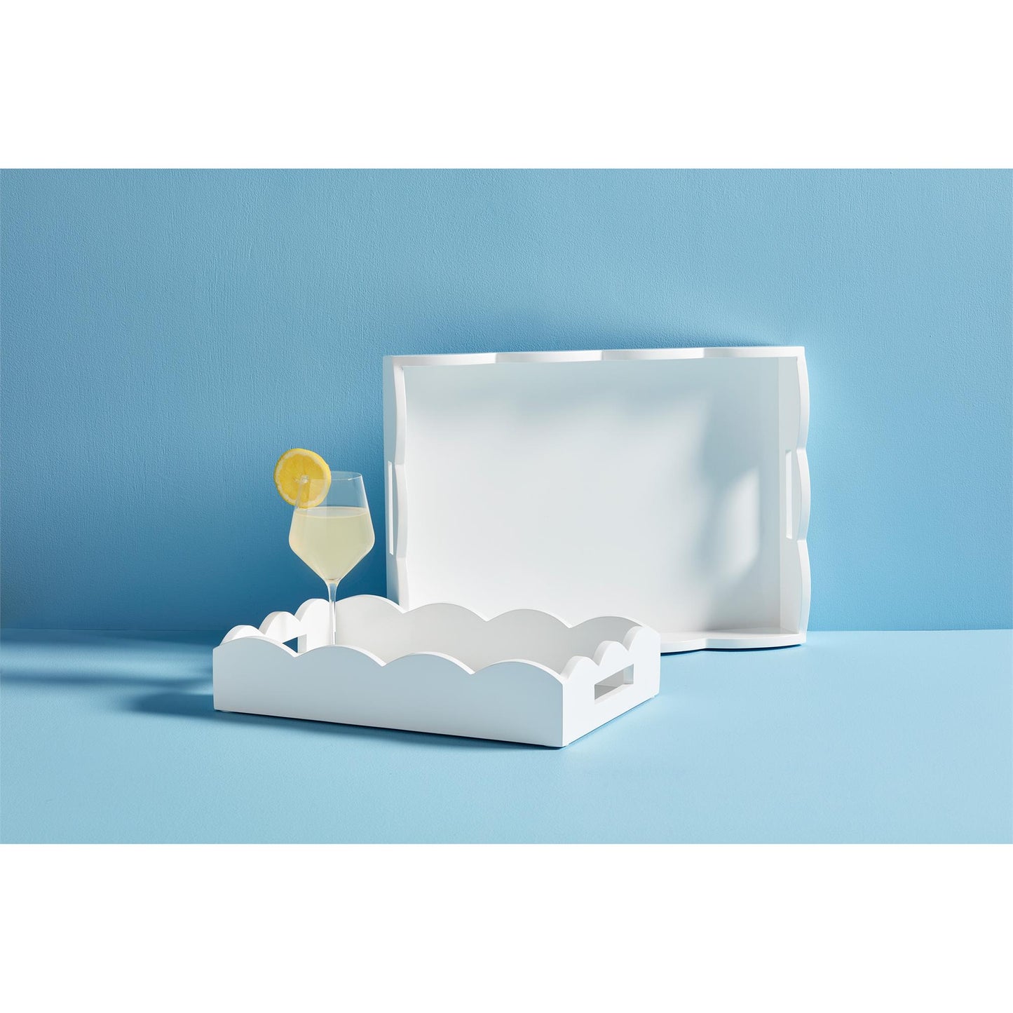 Nested Lacquer Tray Set