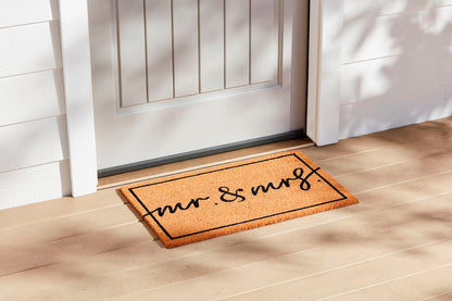 Mr. & Mrs. Doormat