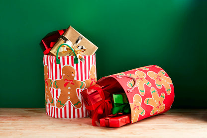 Christmas Oversized Tote - Gingerbread Standing