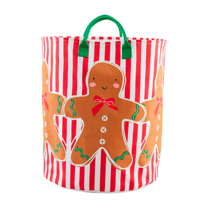 Christmas Oversized Tote - Gingerbread Standing