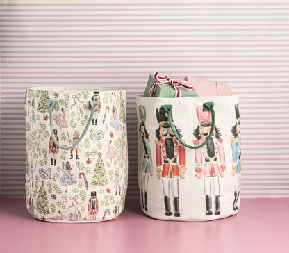 Tossed Pattern Nutcracker Tote