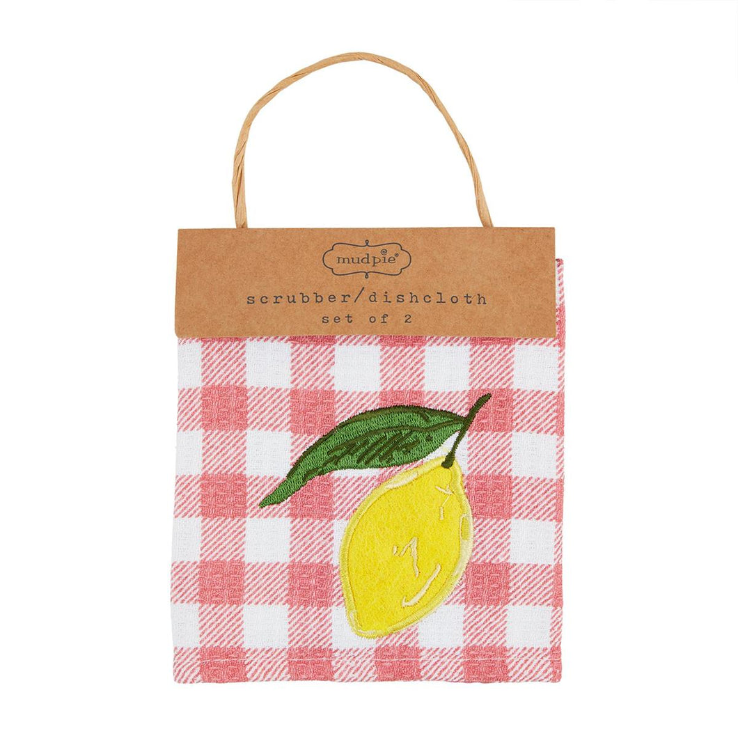 Spring Scrub Cloth - Lemon