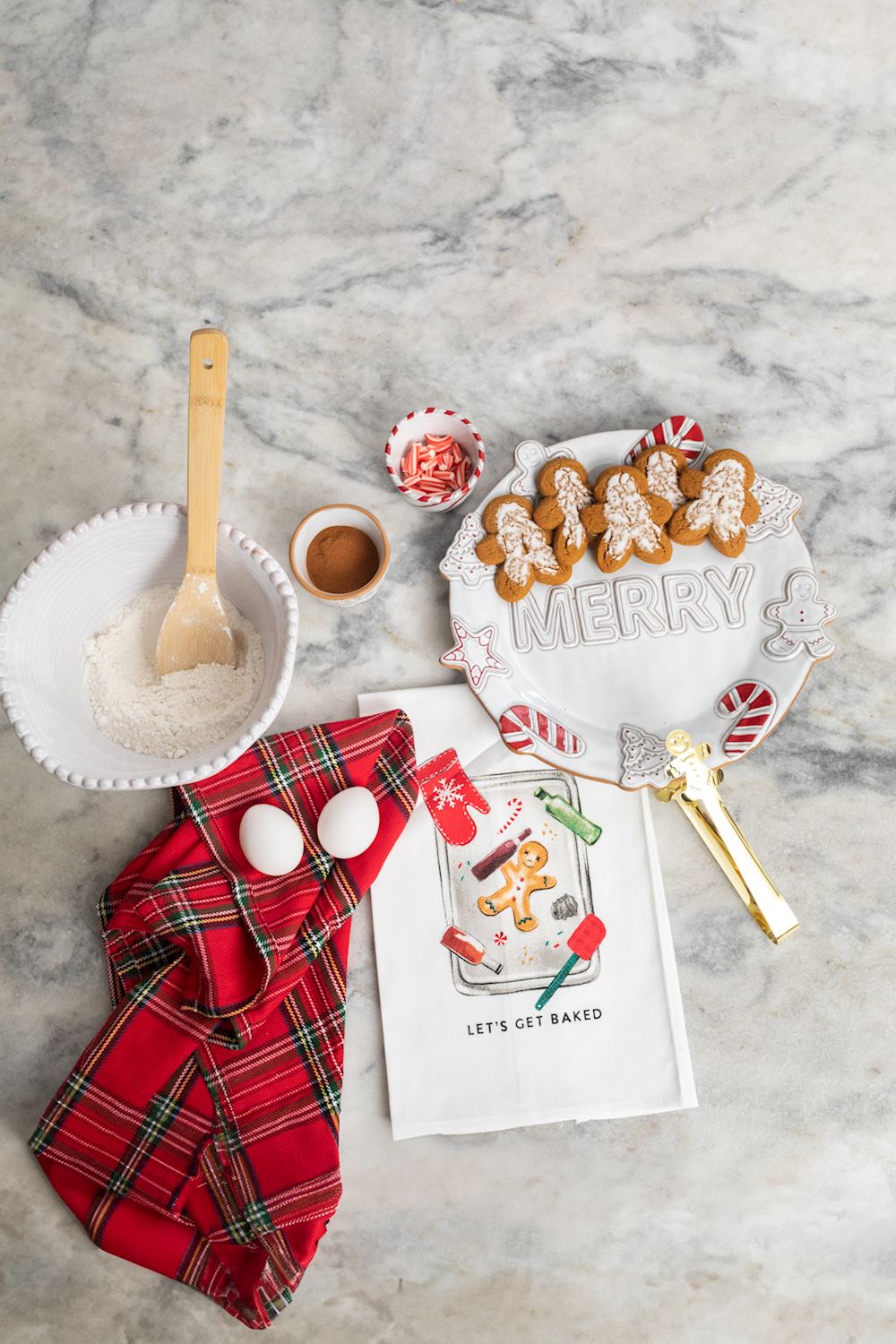 Gingerbread Man Towel - Lets Get Baked