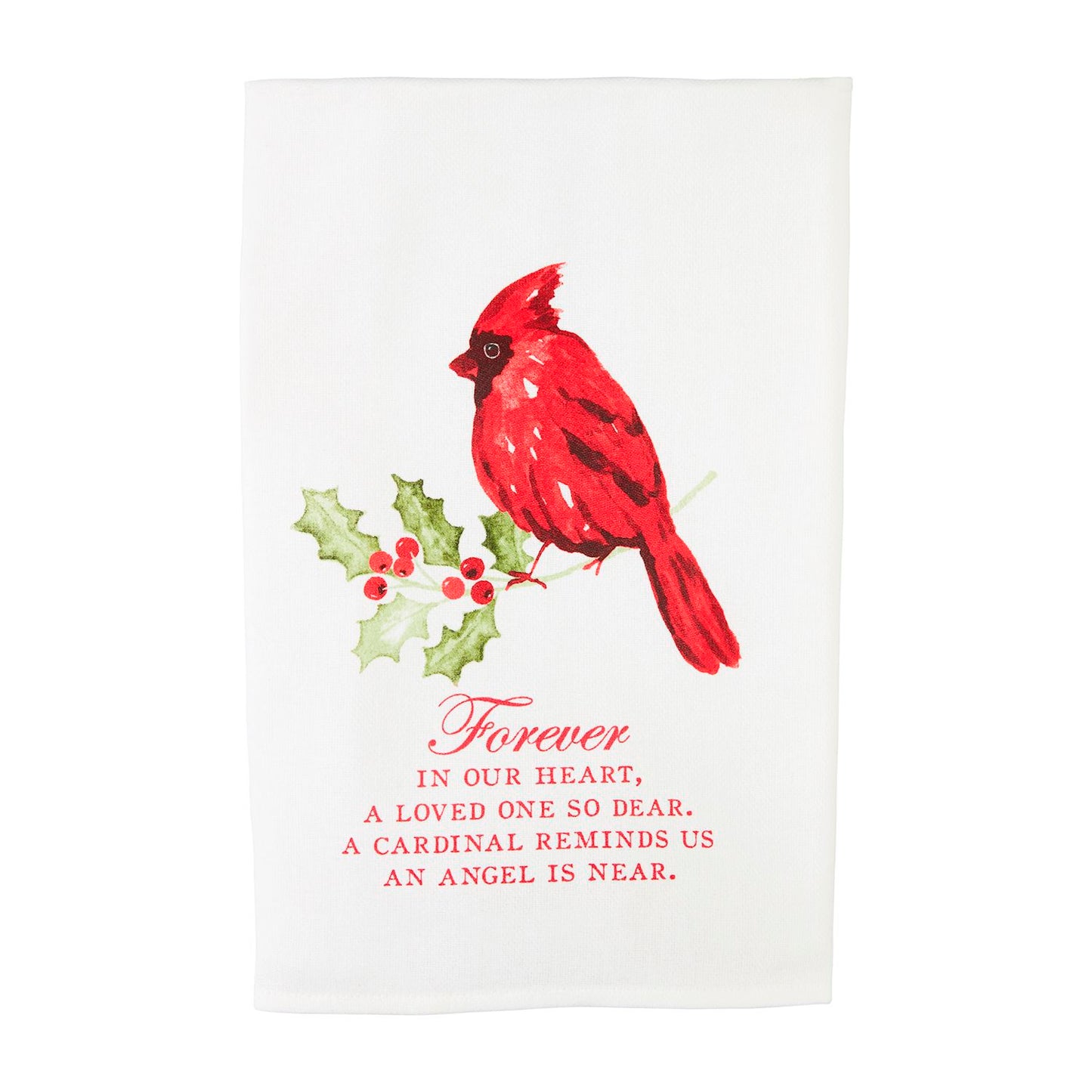 Cardinal Towel - Forever In Our Hearts