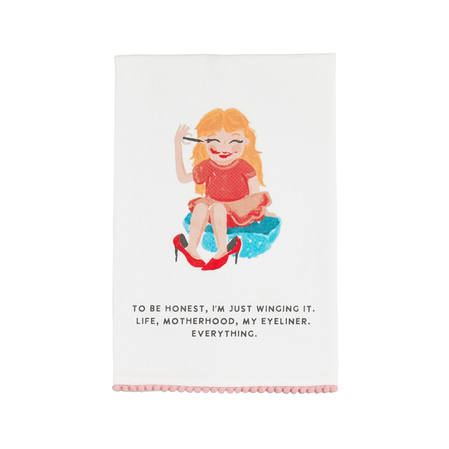 Funny Mom Towel - To Be Honest