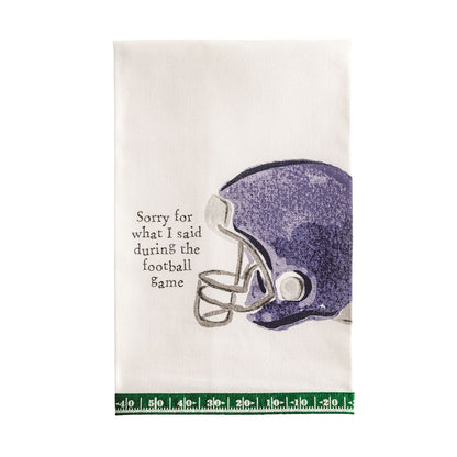 Football Tailgate Towel - Sorry For