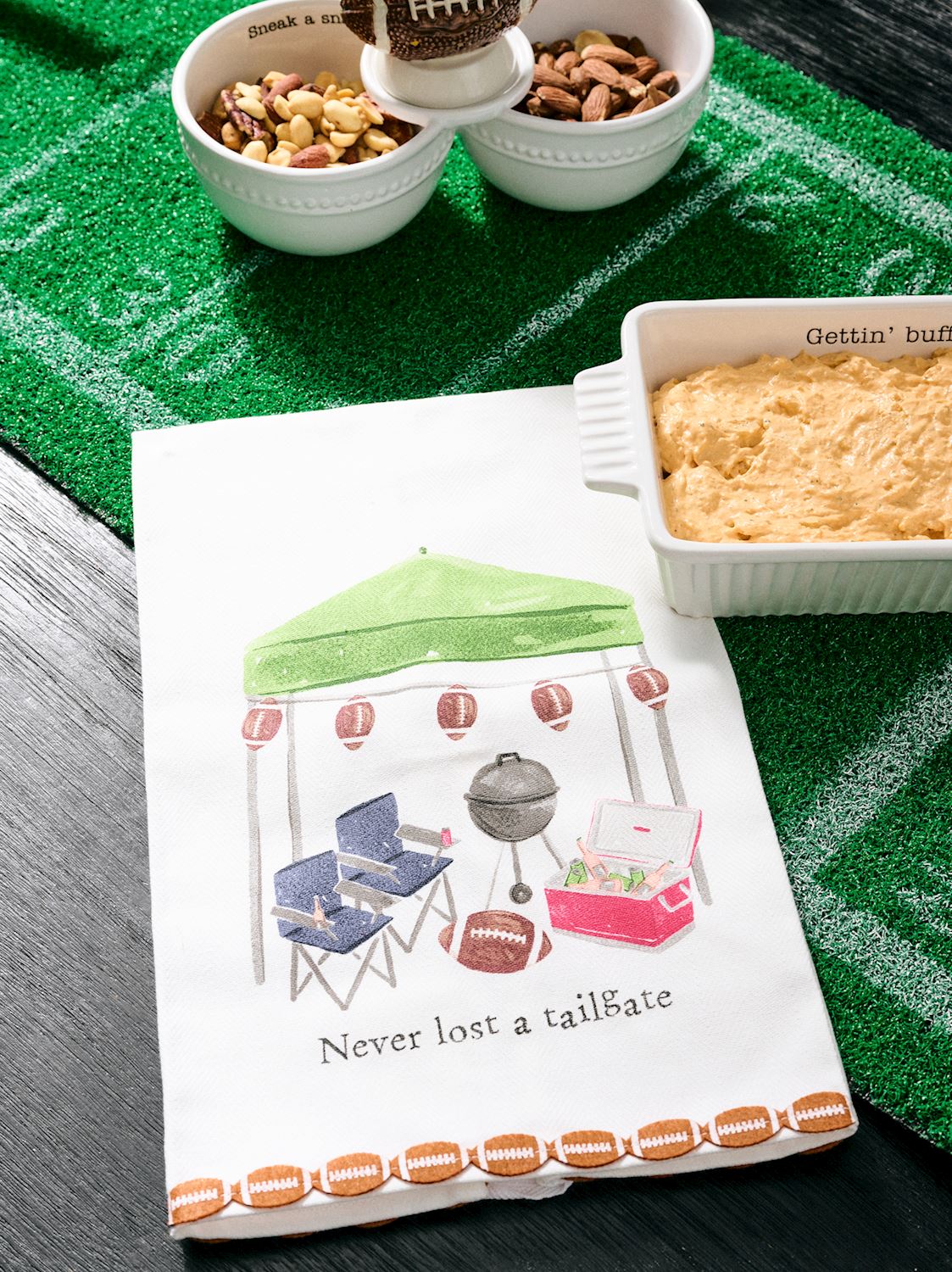 Football Tailgate Towel - Never Lost