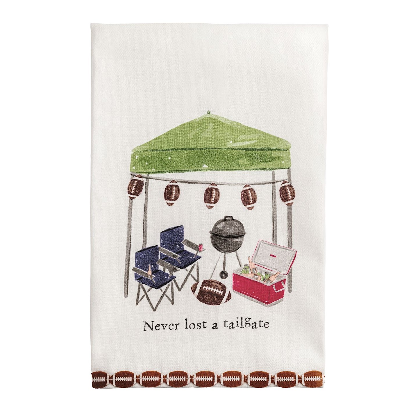 Football Tailgate Towel - Never Lost