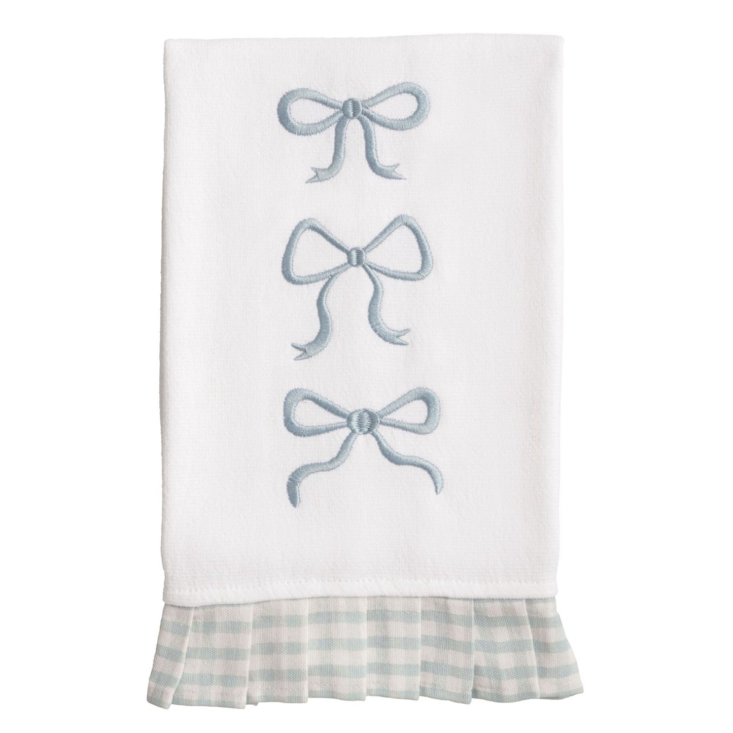Embroidered Towel - Three Bows