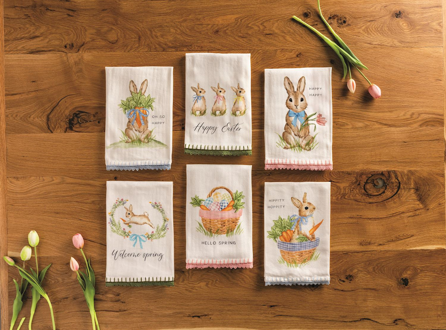 Happy Easter Printed Towel