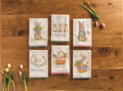 Happy Easter Printed Towel