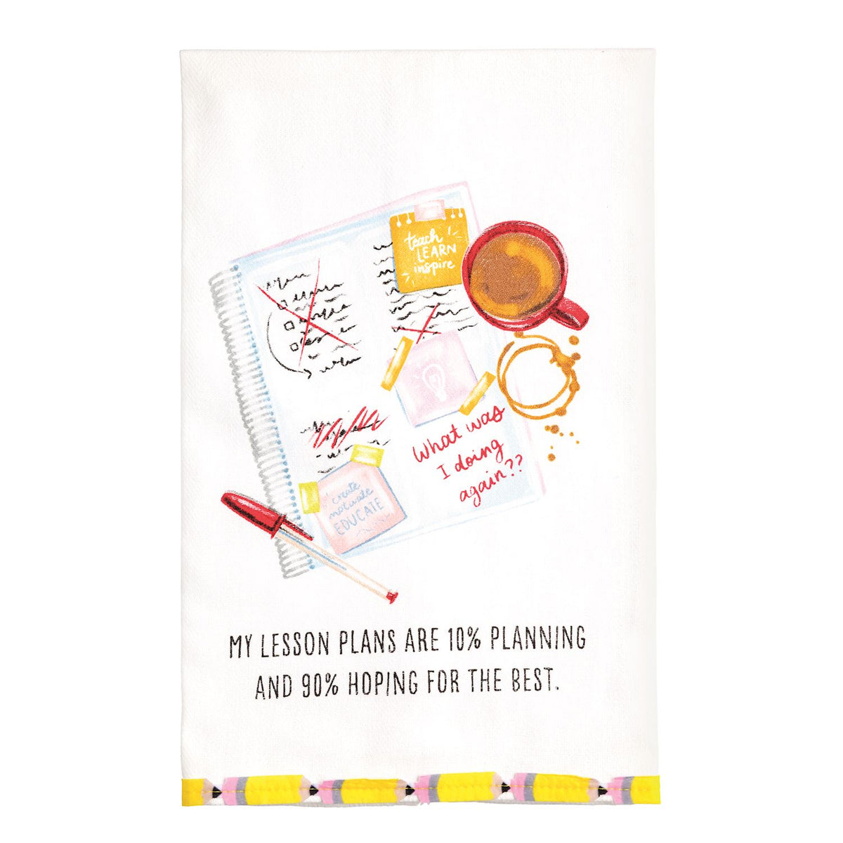 Lesson Plans Teacher Trim Towel