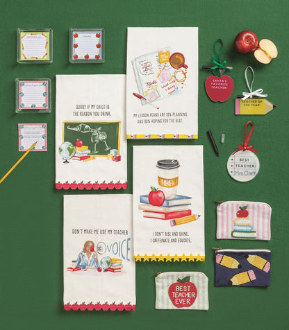 Lesson Plans Teacher Trim Towel