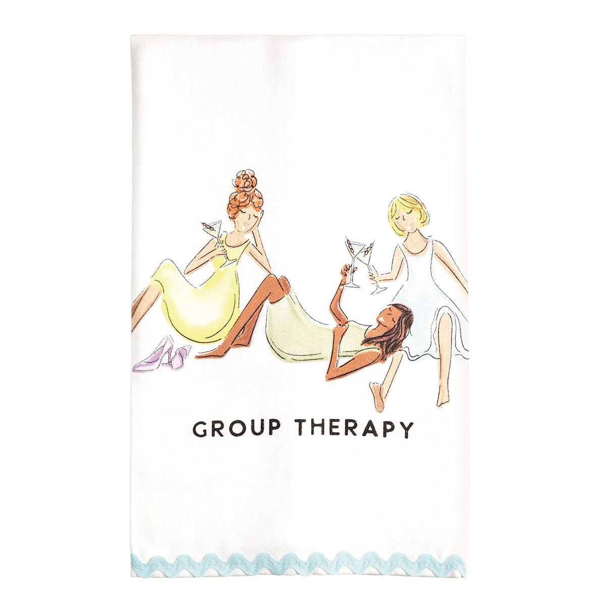 Group Therapy Girlfriends Towel
