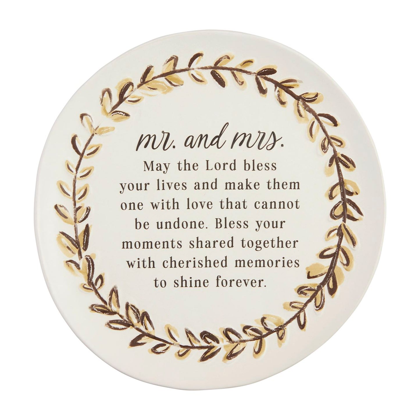 Mr. & Mrs. Blessings Plate
