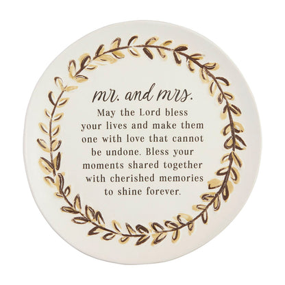 Mr. & Mrs. Blessings Plate