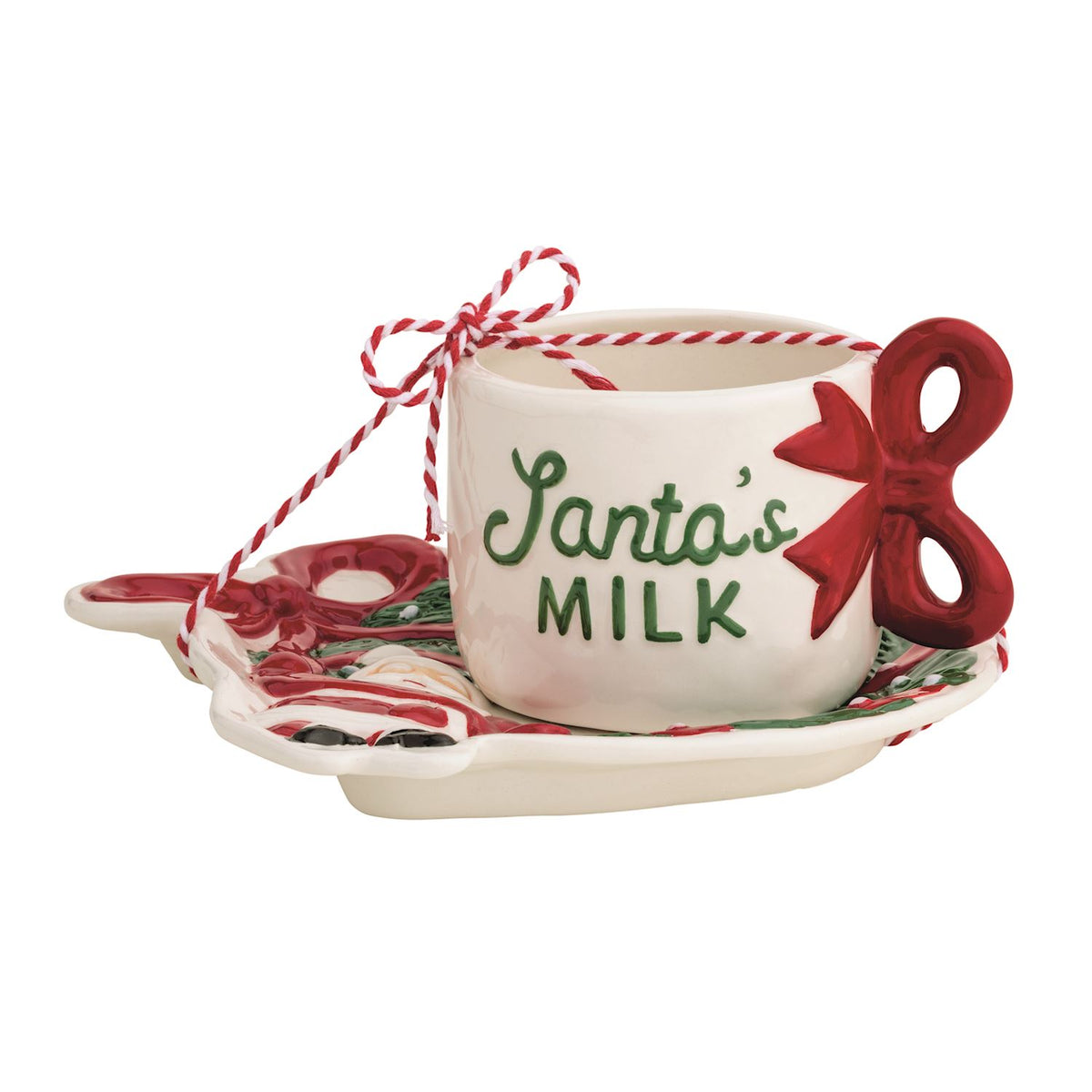 Santa Milk & Cookies Set