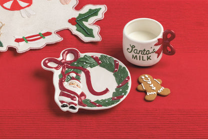 Santa Milk & Cookies Set