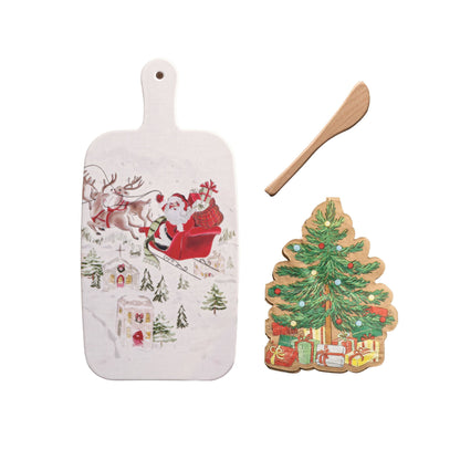 Classic Christmas Melamine Board Sets