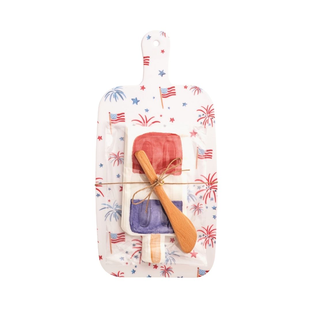 Americana Melamine Board -  Popsicle Napkins