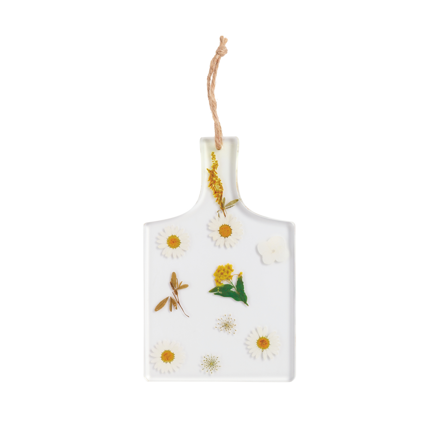 Pressed Flower Board - White