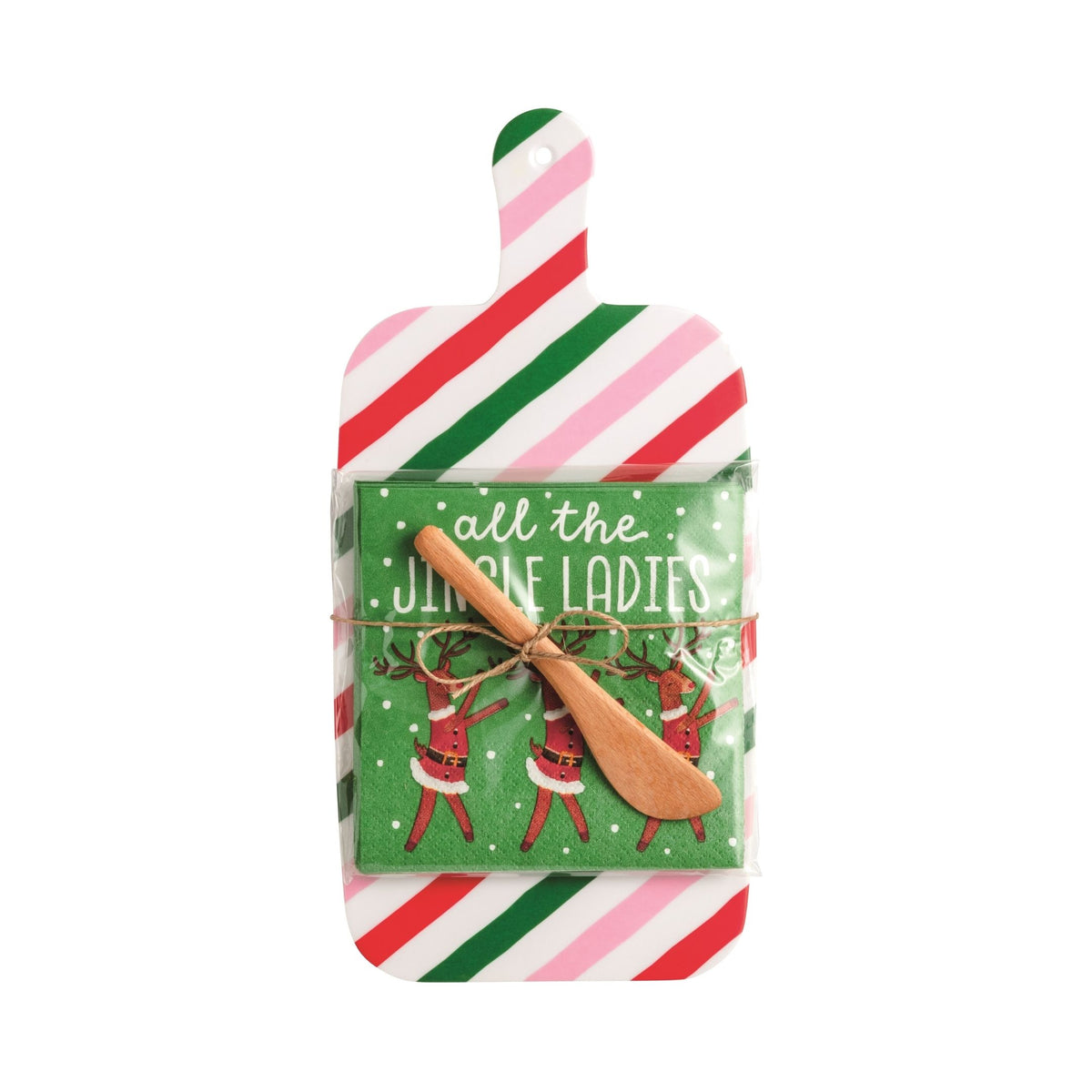 Holiday Bar Melamine Board Set - Jingle Ladies
