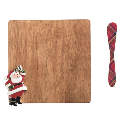 Santa Wooden Board Set