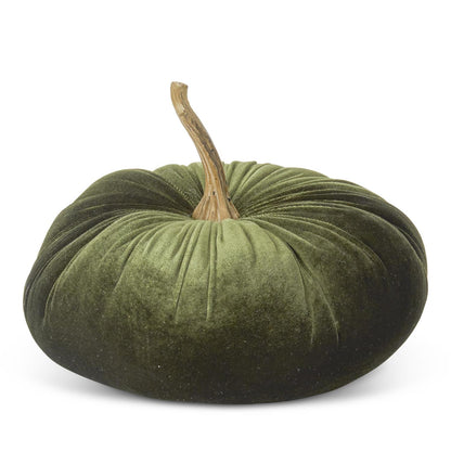 Velvet Stuffed Pumpkin - Small