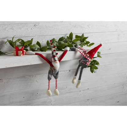 Dangle Arm Gnome - Red Hat