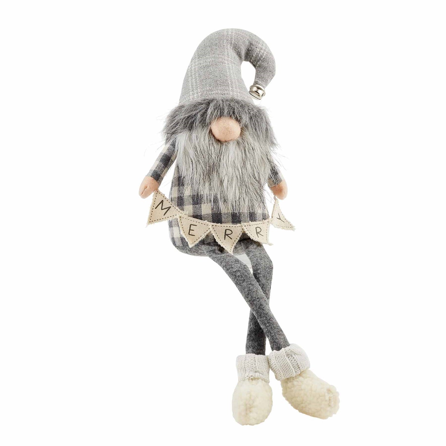 Deluxe Gray Leg Gnome - Small