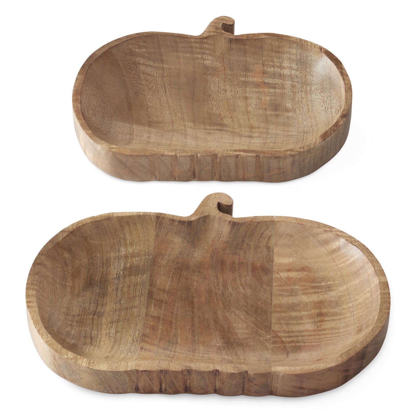 Wood Pumpkin Trays
