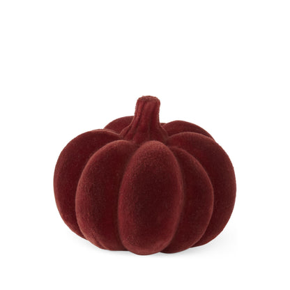 Flocked Resin Pumpkins