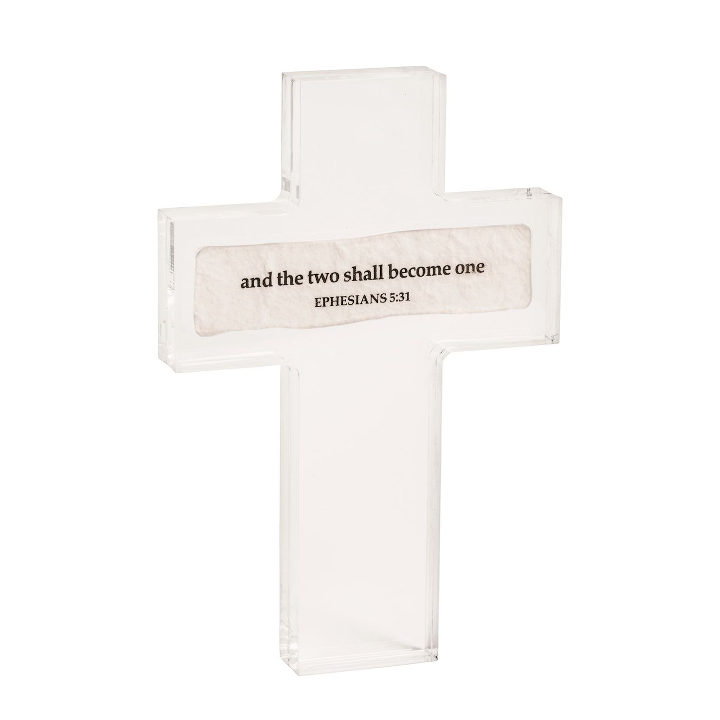 Sentiment Acrylic Cross - And The Two