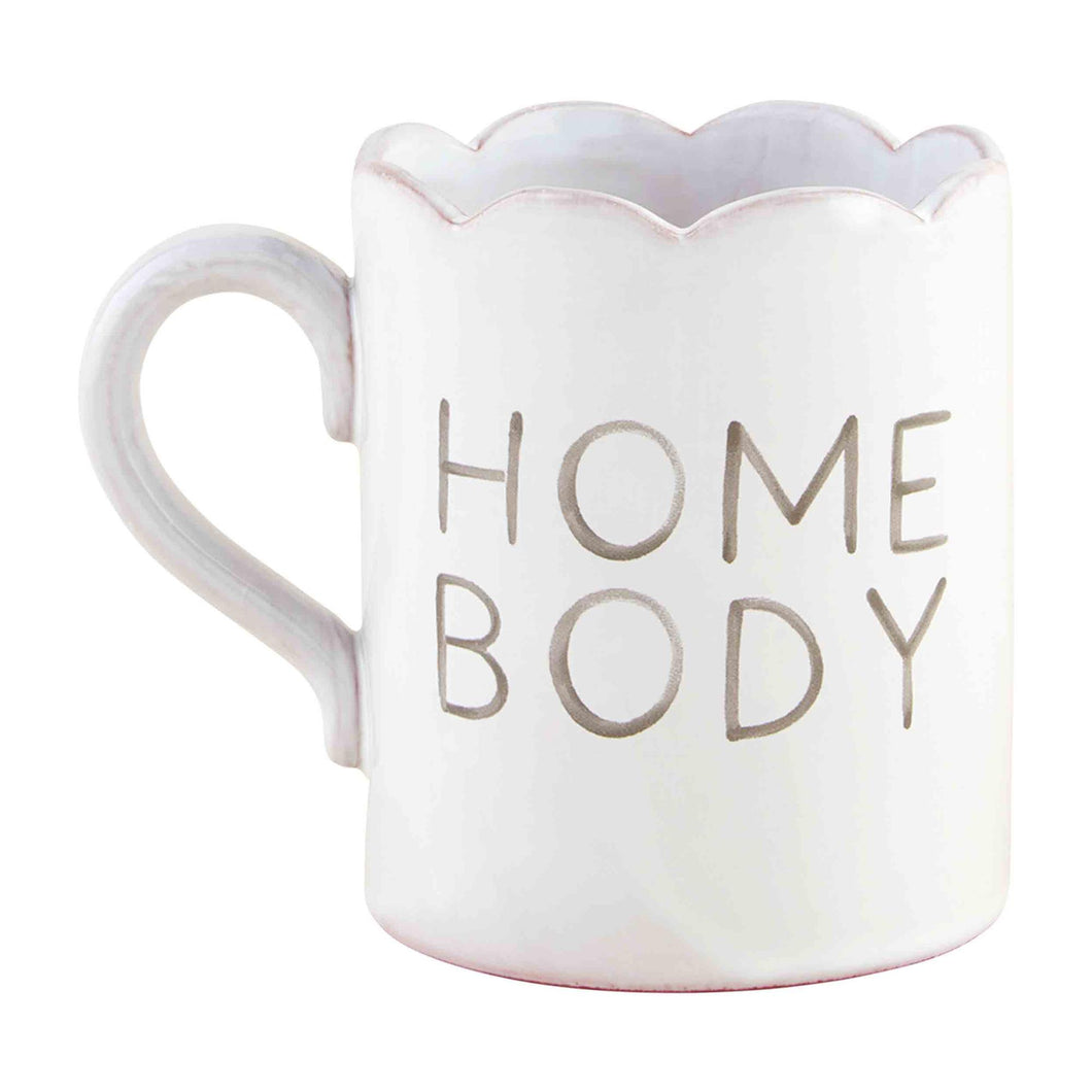 Scalloped Coffee Mug - Homebody