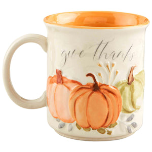 Pumpkin Coffee Mug - Give Thanks