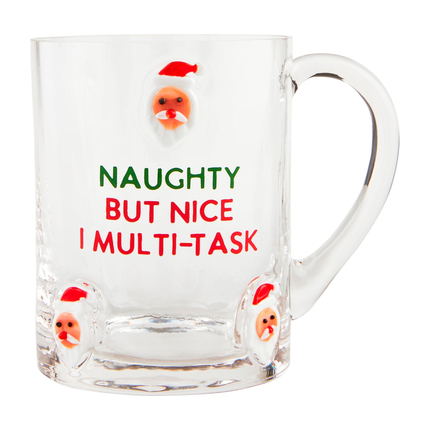 Icon Glass Mug - Naughty But Nice