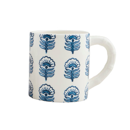 Buti Blue Floral Mug