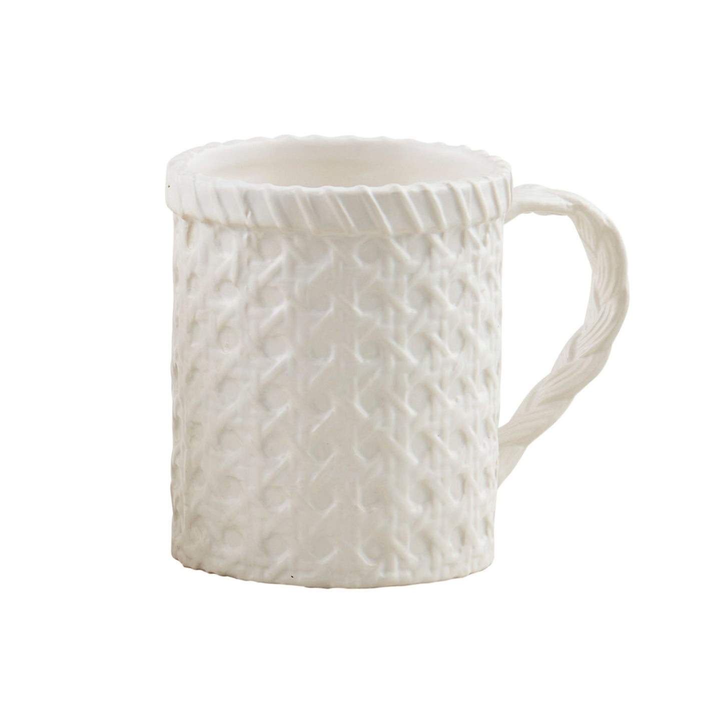 Cane Woven Mug