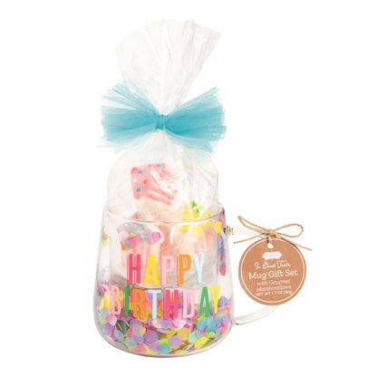 Gourmet Happy Birthday Mug Set