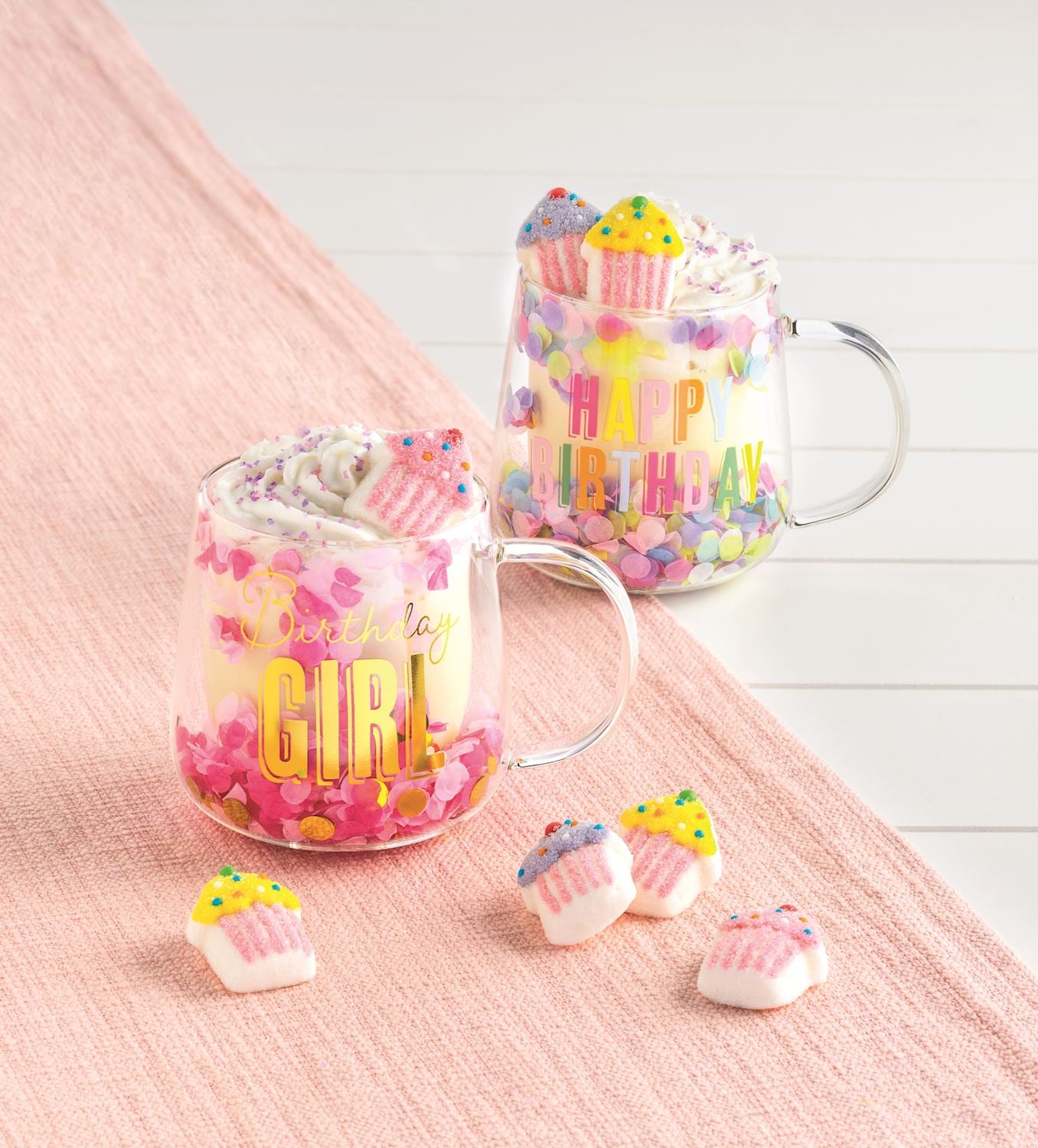 Gourmet Happy Birthday Mug Set